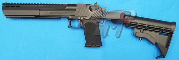 TMC Custom Carbine Kit with Stock Marui Desert Eagle (Black) - Click Image to Close